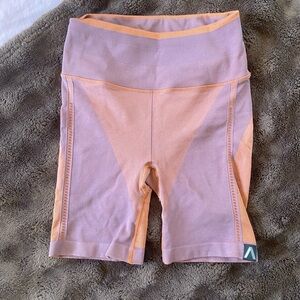 Women's Two-Tone Athletic Shorts